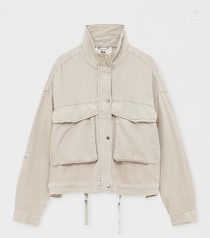 Pull&Bear M beden etiketli ceket