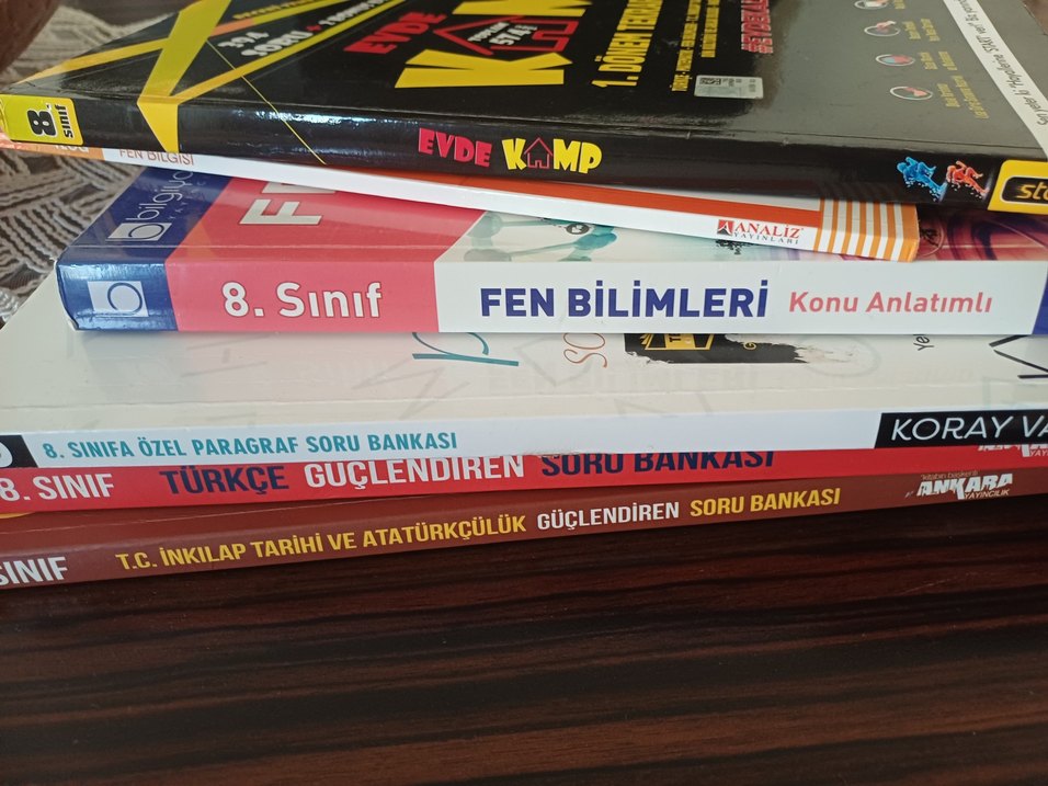 8. Sınıf Sınav Hazırlık Kitapları Seti - Görsel 4