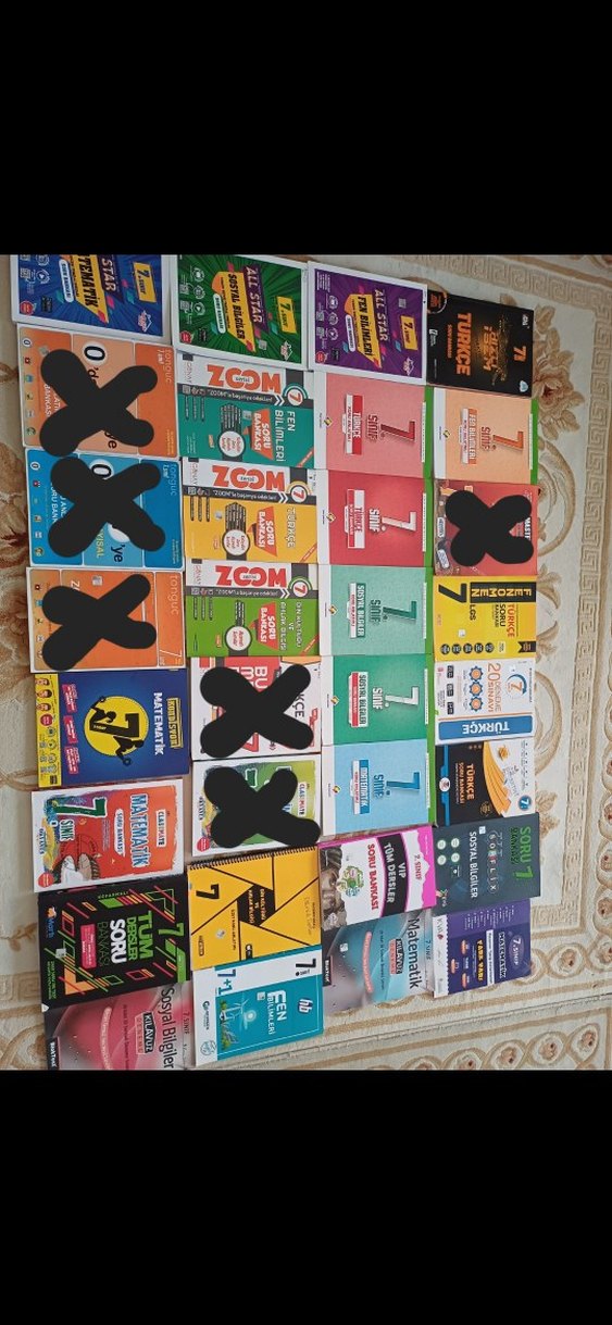 7. Sınıf Sınav Hazırlık Kitapları Seti - Görsel 2