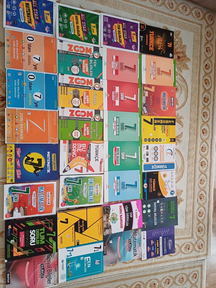 7. Sınıf Sınav Hazırlık Kitapları Seti - Görsel 3