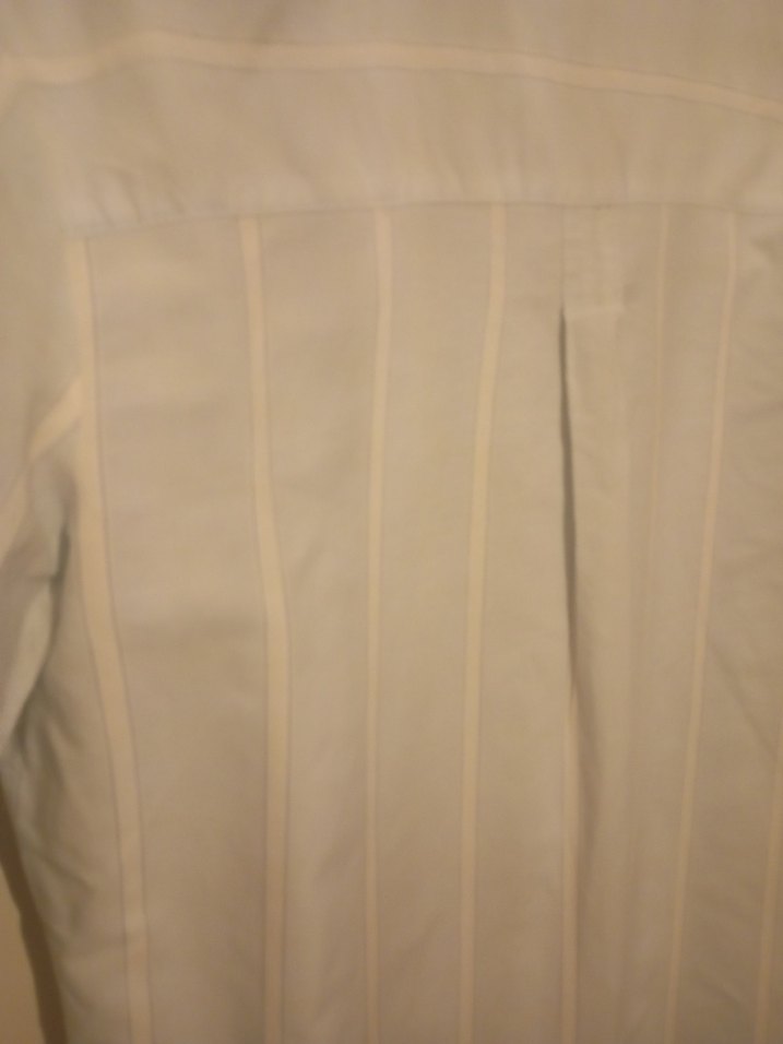 Koton Beyaz Çizgili Mavi Gömlek  Klasik & Şık - Görsel 5