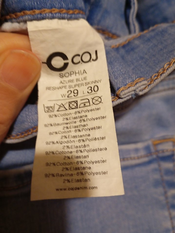 Kadın Mavi Süper Skinny Denim Jean - Görsel 5