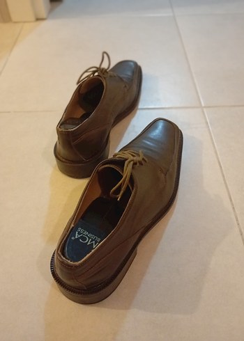 MCA Hakiki Deri Klasik Ayakkabı | Koyu Kahverengi | 44 Numara - Görsel 6