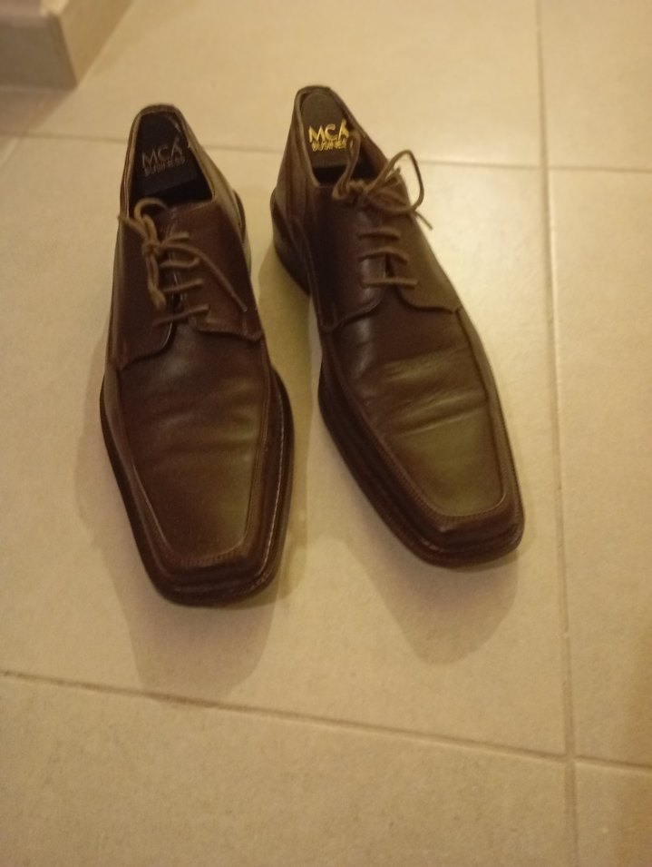 MCA Hakiki Deri Klasik Ayakkabı | Koyu Kahverengi | 44 Numara - Görsel 2