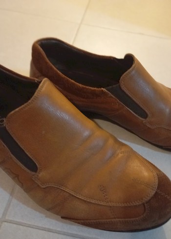 Ataköy Hakiki Deri Erkek Ayakkabı | Koyu Kahverengi | 44 Numara - Görsel 3