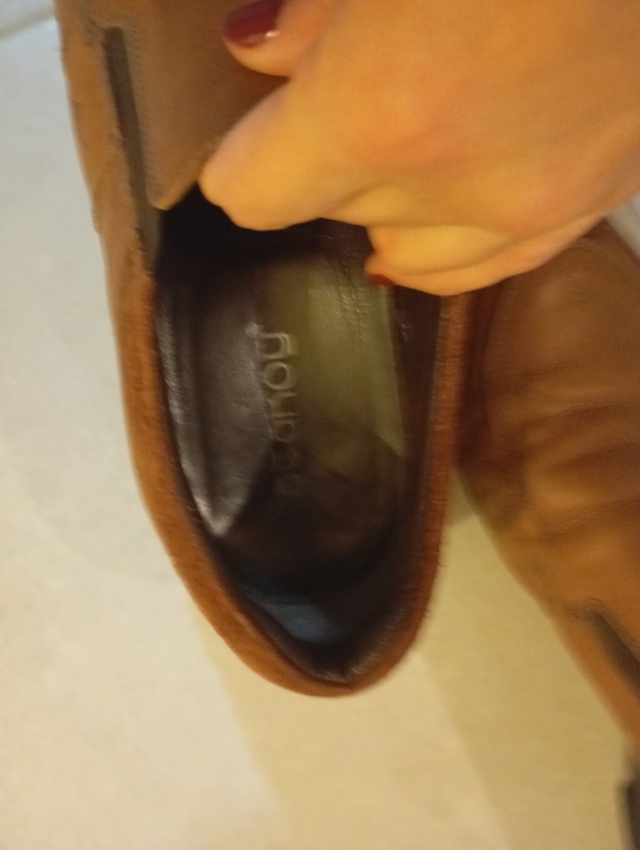 Ataköy Hakiki Deri Erkek Ayakkabı | Koyu Kahverengi | 44 Numara - Görsel 5