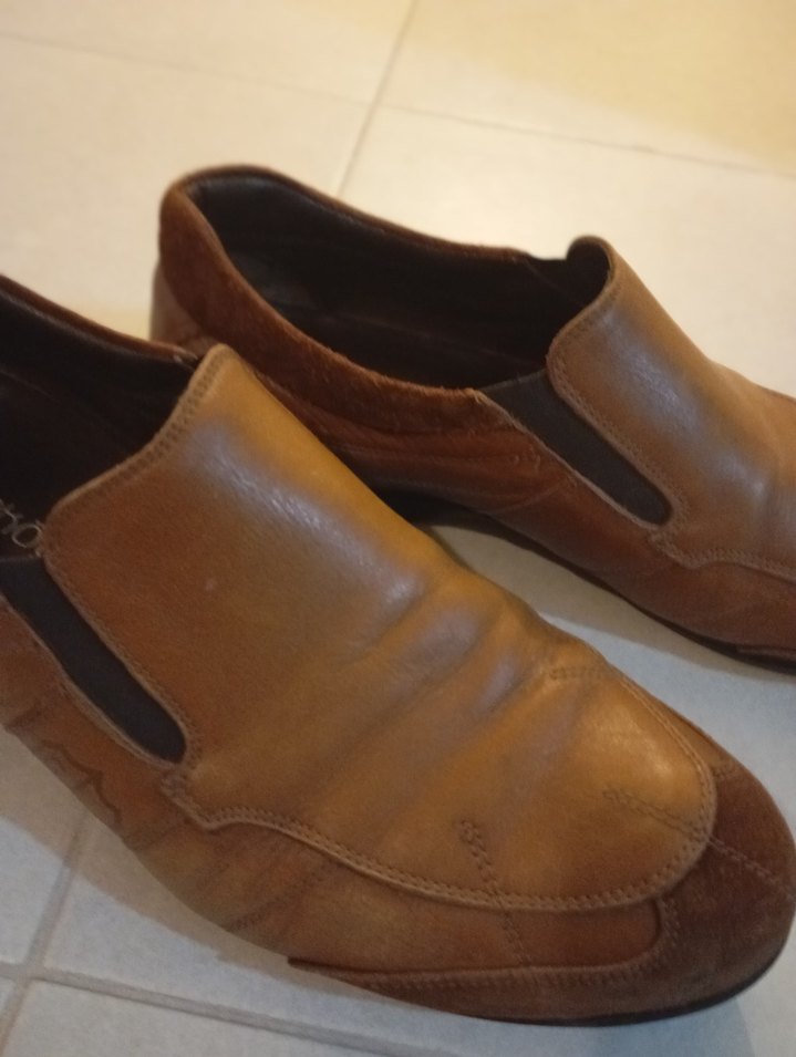 Ataköy Hakiki Deri Erkek Ayakkabı | Koyu Kahverengi | 44 Numara - Görsel 3