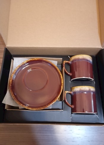  Keramika 2 Kişilik Kahve Fincanı Takımı - Görsel 3