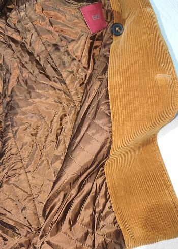 Düğmeli Kahverengi Süet Erkek Midi Ceket - Görsel 9