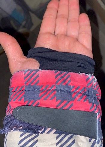 Renkli Ekose Desenli Kayak mont - Görsel 8