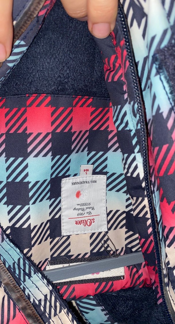 Renkli Ekose Desenli Kayak mont - Görsel 5