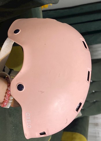 Pastel Pembe Motosiklet Kaskı - Görsel 3