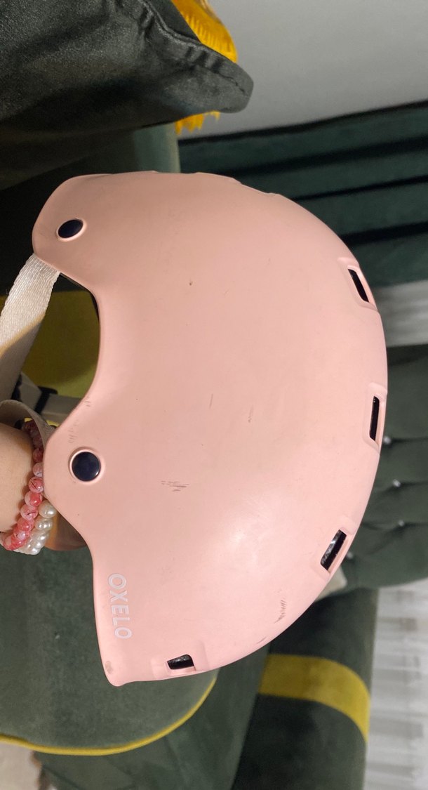 Pastel Pembe Motosiklet Kaskı - Görsel 3