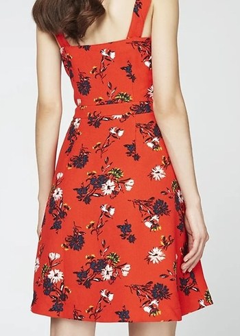 mint & berry uk çiçekli elbise - Görsel 7