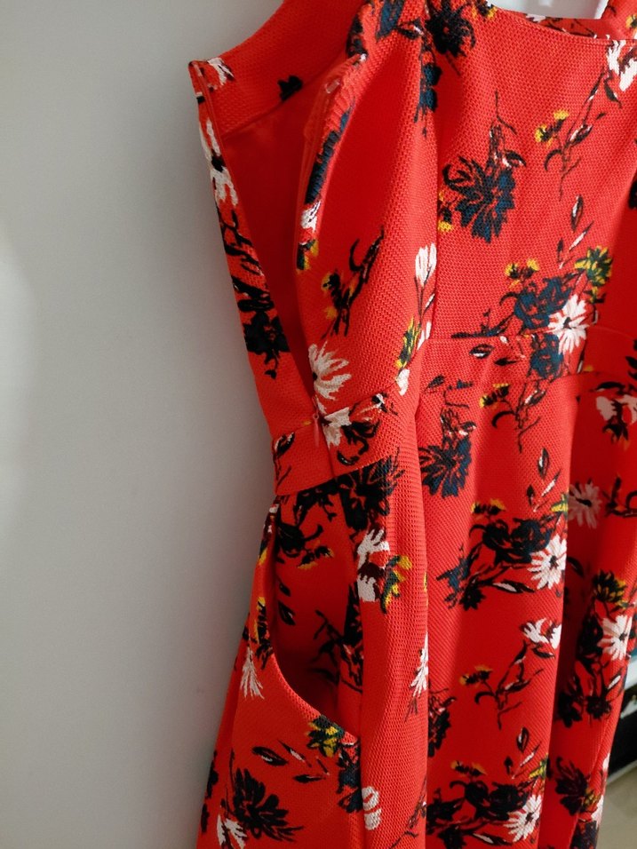 mint & berry uk çiçekli elbise - Görsel 5