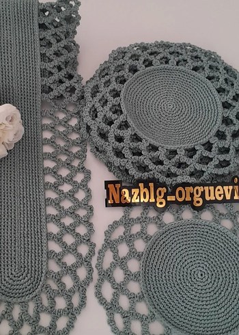 Bohem Örgü El İşi Seti