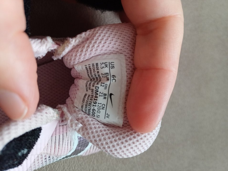 Kız Çocuk Pembe Spor Ayakkabı Velcro Bantlı - Görsel 2