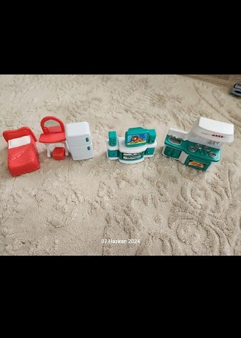 Renkli Plastik Oyuncak Ev - Görsel 3