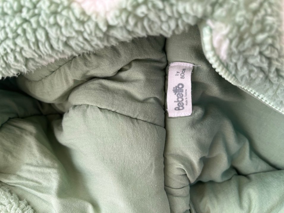  Bebetto Kız Çocuk Kapüşonlu Puantiyeli Polar Sweatshirt - Görsel 5