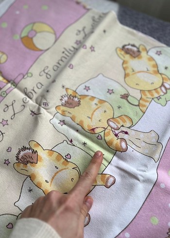  3lü Set Pembe Kız Bornoz Havlu Battaniye - Görsel 7