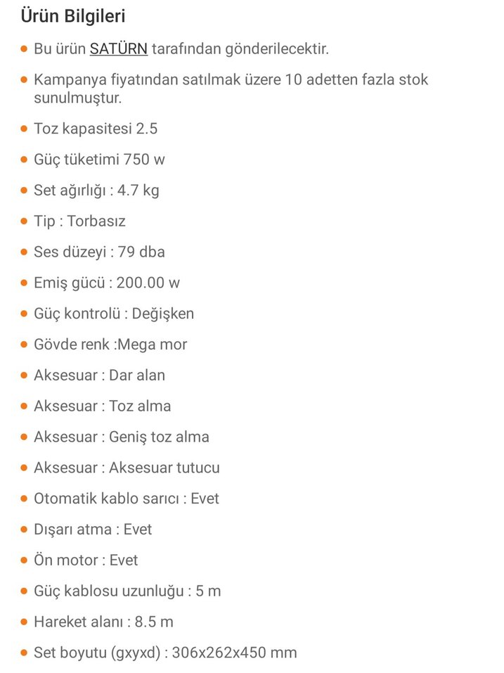 Samsung Torbasız Elektrikli Süpürge - Görsel 5