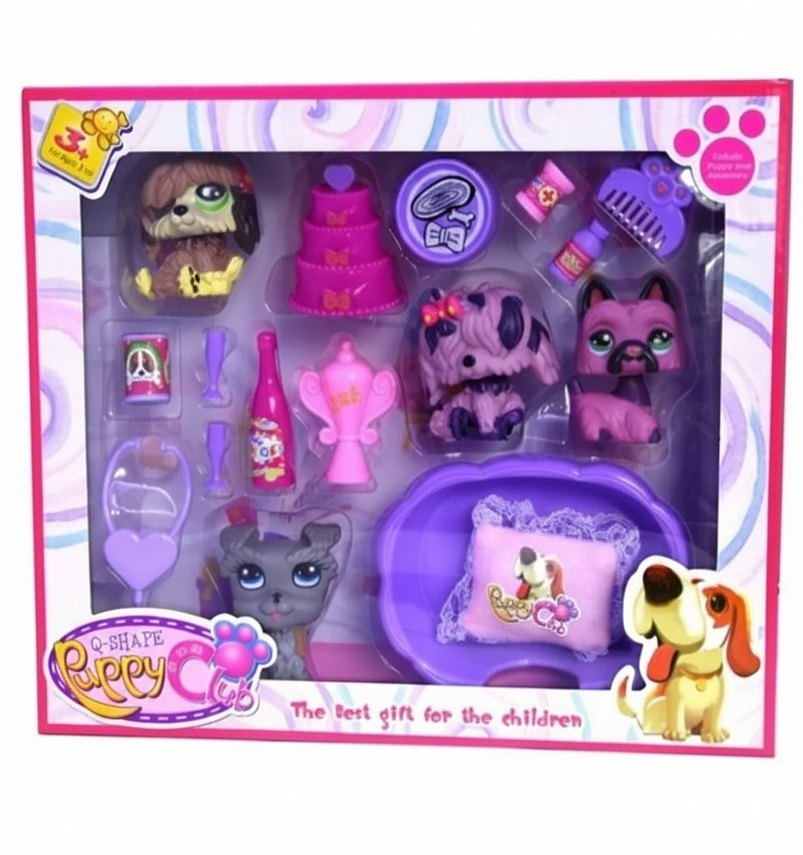 Pastel Renkli Pet Star Oyuncak Seti - Görsel 3