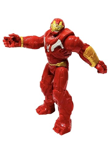 Kırmızı Renkli Süper Kahraman Figürü - Görsel 3