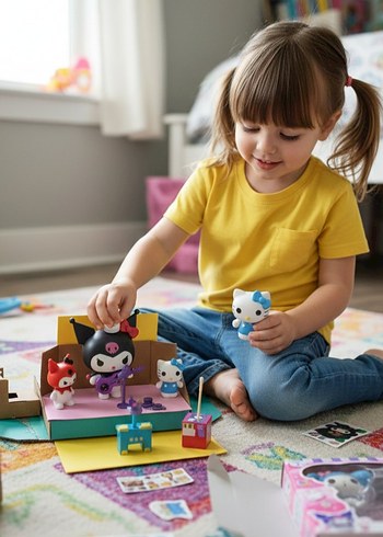 Renkli Eğitici Oyuncak Seti - Görsel 2