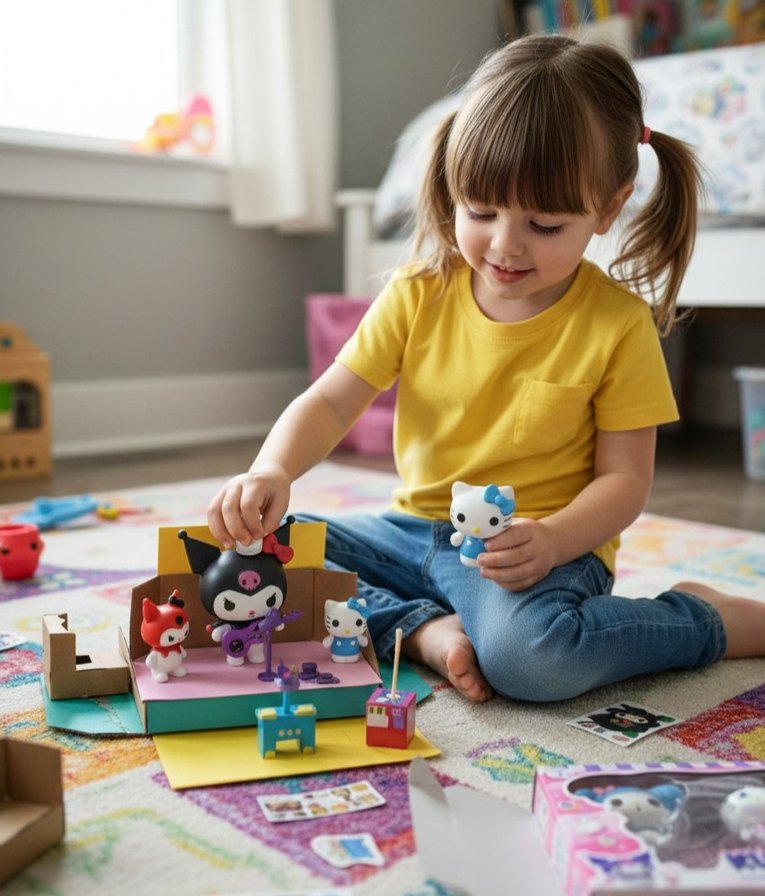 Renkli Eğitici Oyuncak Seti - Görsel 2