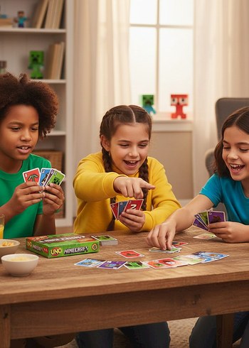 UNO Minecraft Kart Oyunu Özel Kurallı - Görsel 3