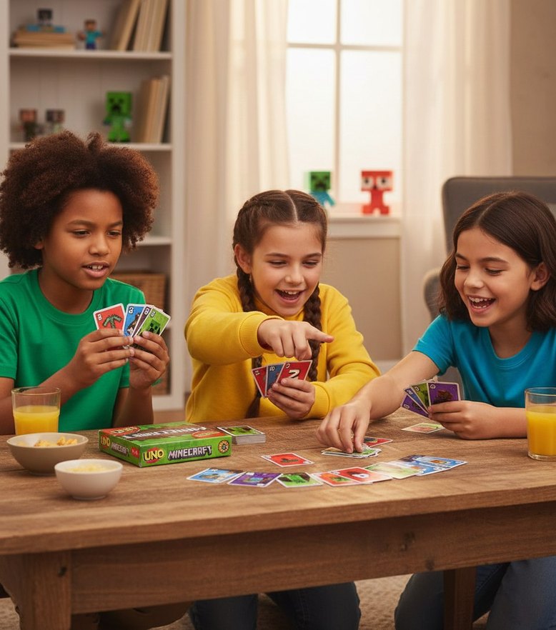 UNO Minecraft Kart Oyunu Özel Kurallı - Görsel 3