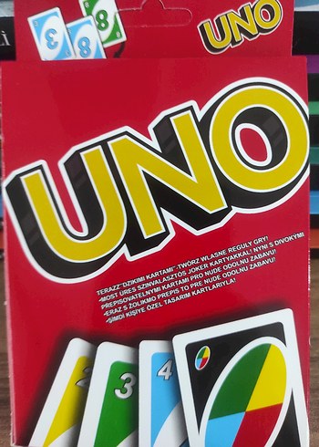 UNO Kart Oyunu - Çok Renkli - Görsel 3