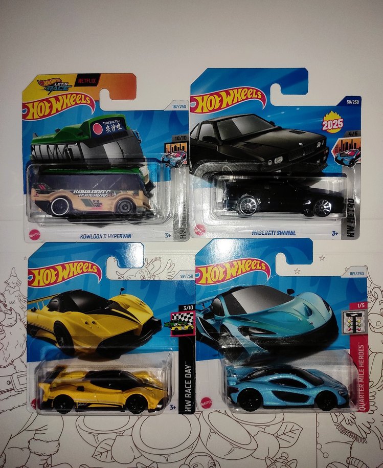 Hot Wheels Çoklu Renkli Oyuncak Arabalar - Görsel 2