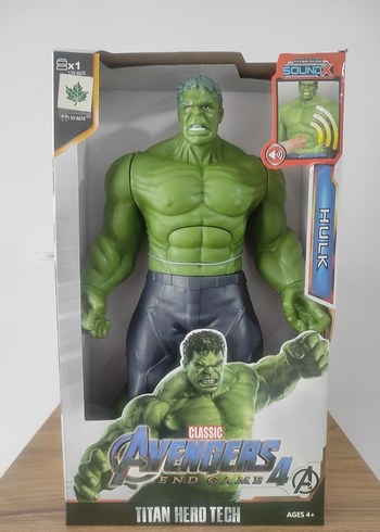 2 li set Avengers Hulk ve Iron man figürleri - Görsel 2