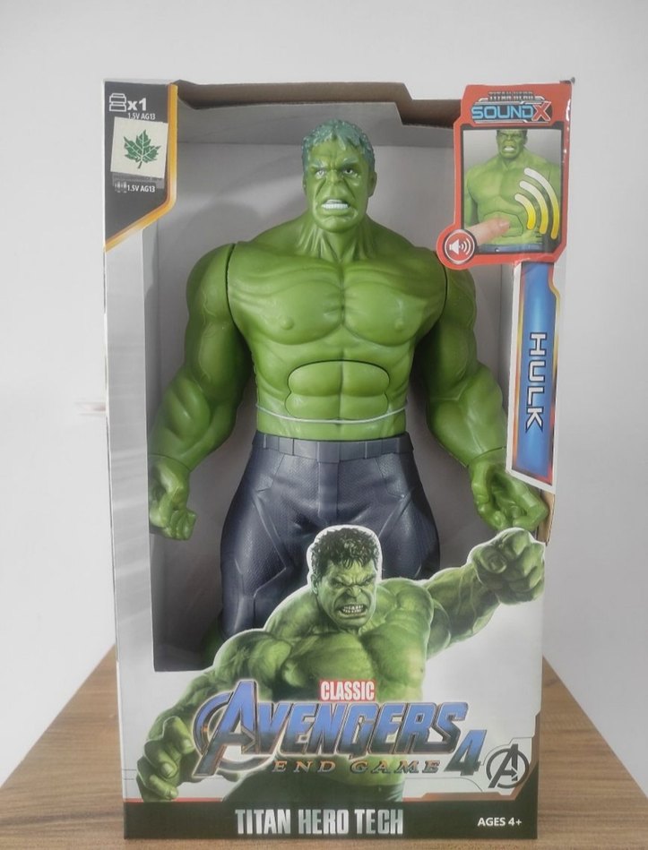 2 li set Avengers Hulk ve Iron man figürleri - Görsel 2