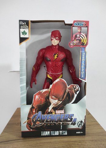 Flash Aksiyon Figürü 30 cm sesli - Görsel 4