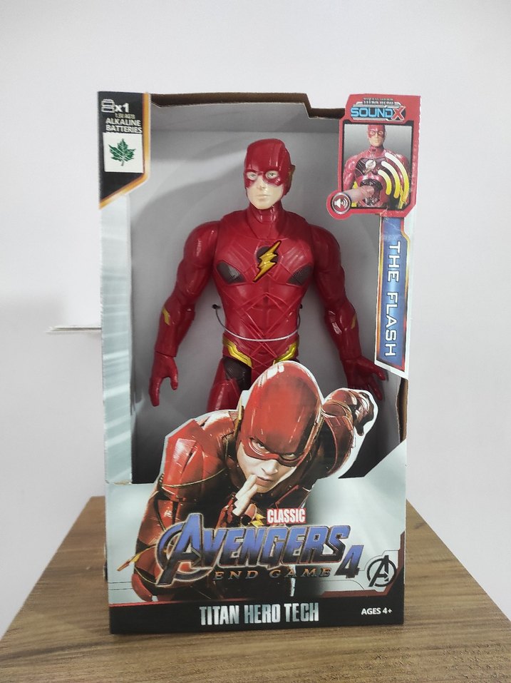 Flash Aksiyon Figürü 30 cm sesli - Görsel 4