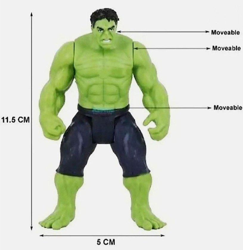 5 li Renkli Süper Kahraman Aksiyon Figürleri - Görsel 3