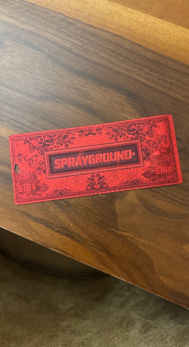 Kırmızı Baskılı Erkek Cüzdan - Görsel 2