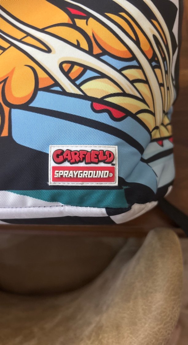 Garfield Temalı Gri Çocuk Okul Çantası - Görsel 2