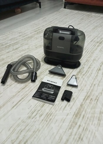 Gri Kumtel koltuk ve halı yıkama makinası - Görsel 2