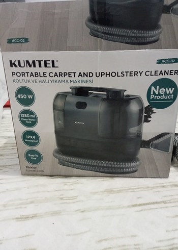 Gri Kumtel koltuk ve halı yıkama makinası - Görsel 3