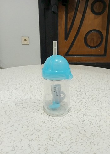 Mavi Renkli MUNCHKİN bebek biberon 296 ml - Görsel 2