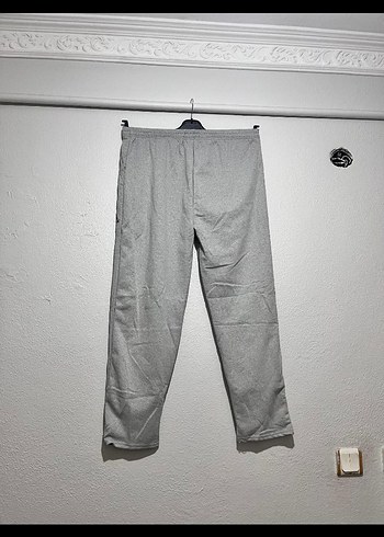 Gri Rahat Kesim Erkek Eşofman Altı - Görsel 3