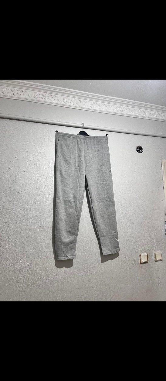 Gri Rahat Kesim Erkek Eşofman Altı - Görsel 2