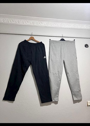 Gri Oversize Erkek Eşofman Altı - Görsel 3