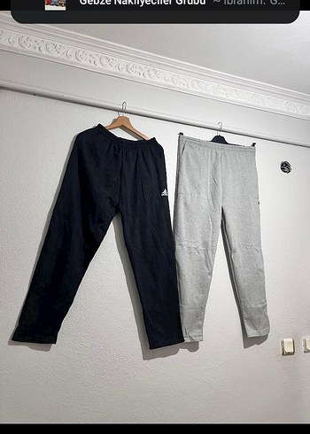 Gri Oversize Erkek Eşofman Altı - Görsel 2