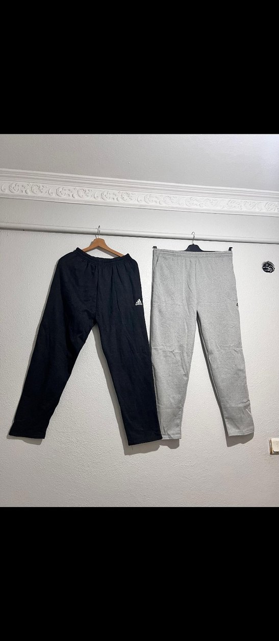 Gri Oversize Erkek Eşofman Altı - Görsel 3