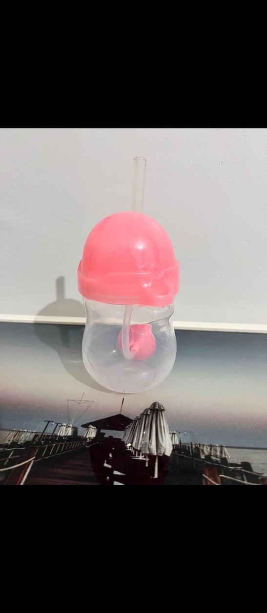 Pembe  Küçük Boy Bebek Biberonu 207 ml - Görsel 2