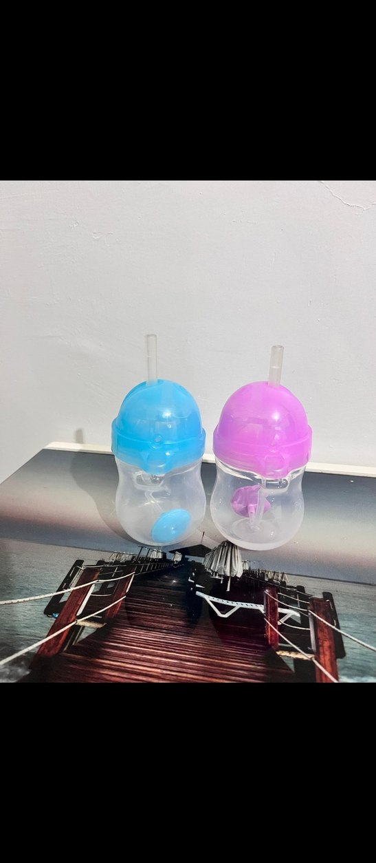 2 li küçük boy bebek biberonu 207 ml - Görsel 2